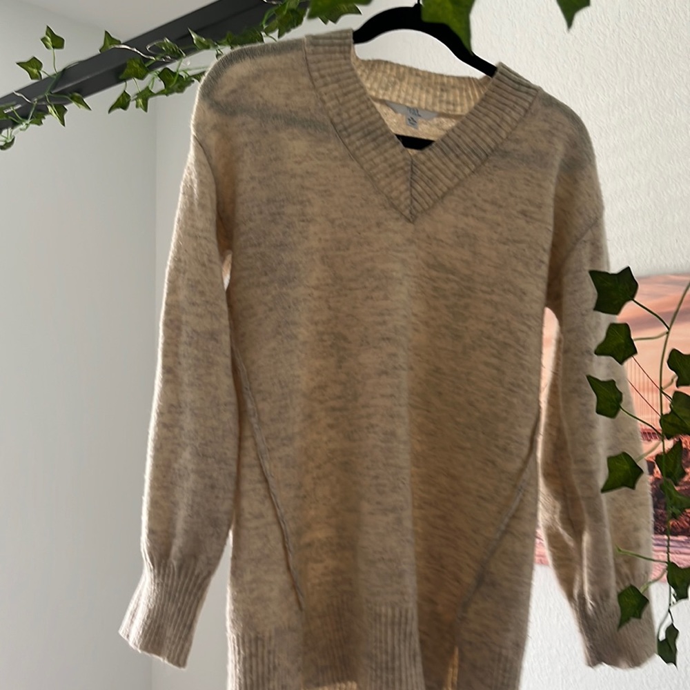 Cream oversized sweater